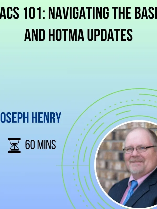 Product TRACS 101: Navigating the Basics and HOTMA Updates Image