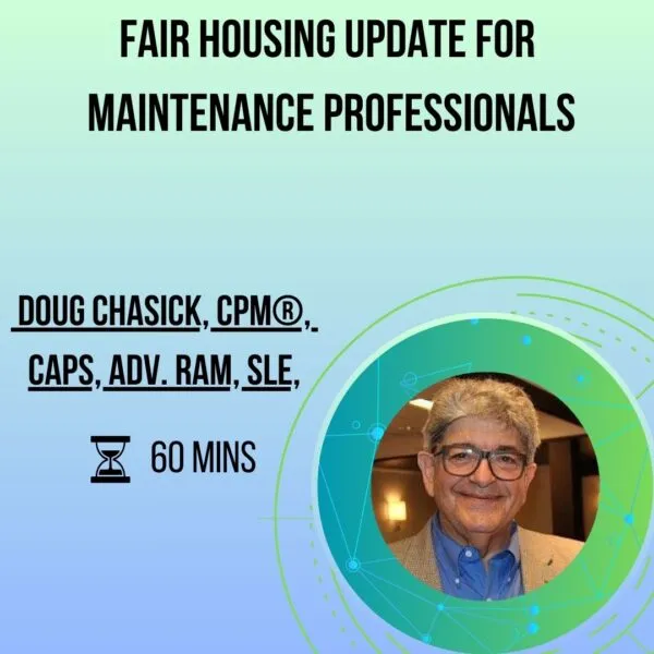 Product Fair Housing Update for Maintenance Professionals Image
